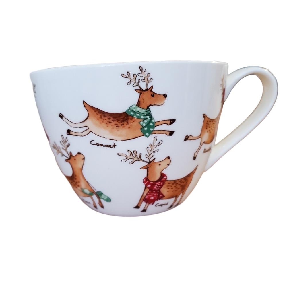 Portobello by Design holiday reindeer mug